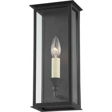 Troy Lighting 1 Light Chauncey Wall Sconce in Textured Black B6991-TBK