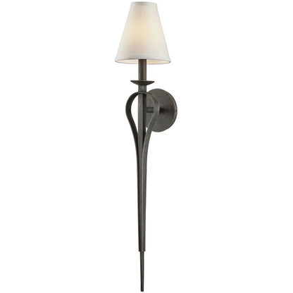 Troy Lighting 1 Light Halton Wall Sconce in Pompeii Silver B7071