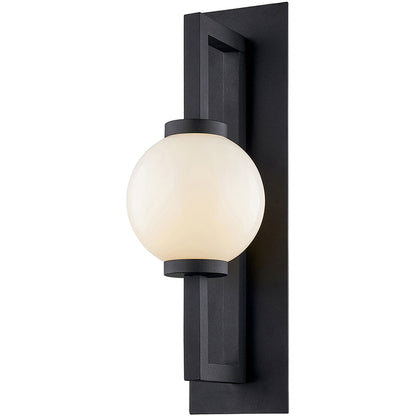 Troy Lighting 1 Light Darwin Wall Sconce in Textured Black B7321-TBK