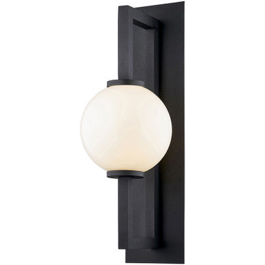 Troy Lighting 1 Light Darwin Wall Sconce in Textured Black B7322-TBK