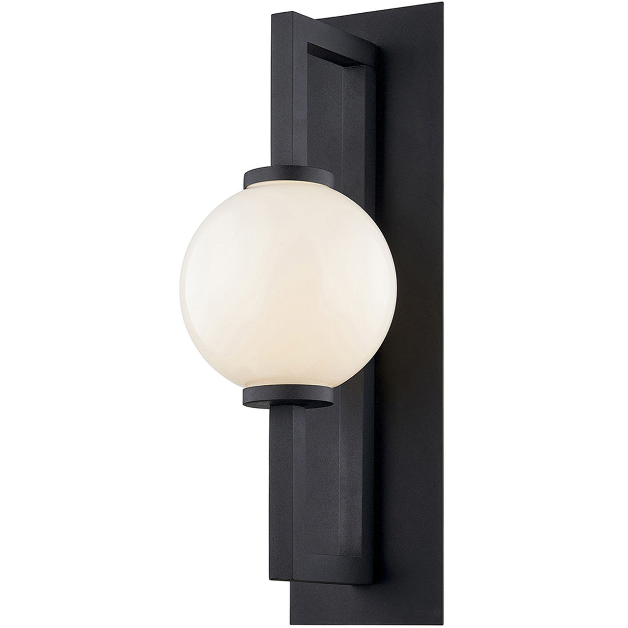 Troy Lighting 1 Light Darwin Wall Sconce in Textured Black B7323-TBK