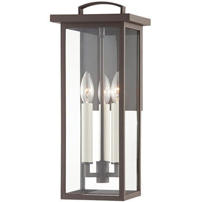 Troy Lighting 3 Light Eden Wall Sconce in Textured Bronze B7522-TBZ