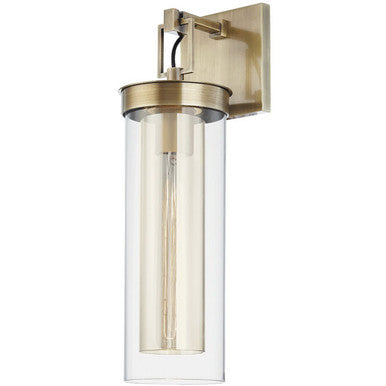 Troy Lighting 1 Light Pira Wall Sconce in Patina Brass B8215-PBR