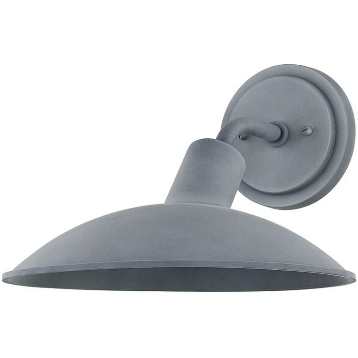 Troy Lighting 1 Light Otis Wall Sconce in Weathered Zinc B8812-WZN