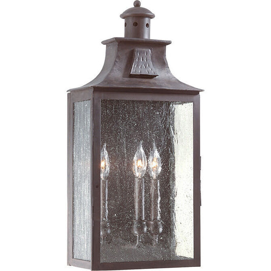 Troy Lighting 3 Light Newton Wall Sconce in Soft Off Black B9009-SFB