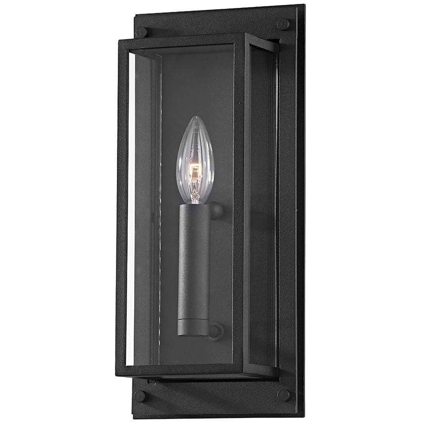 Troy Lighting 1 Light Winslow Wall Sconce in Textured Black B9101-TBK