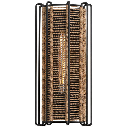 Troy Lighting 1 Light Ramon Wall Sconce in Textured Black B9817-TBK