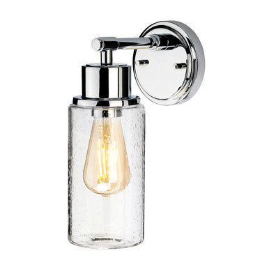 Lucas McKearn Morvah 1 Light Bath Light in Polished Chrome