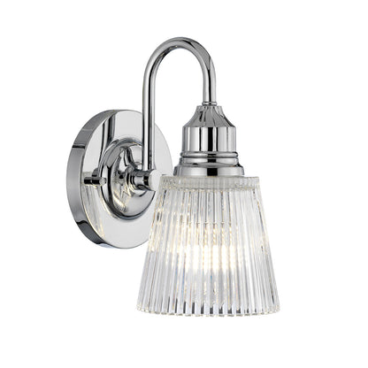 Lucas McKearn Addison 1 Light Bath Light in Polished Chrome