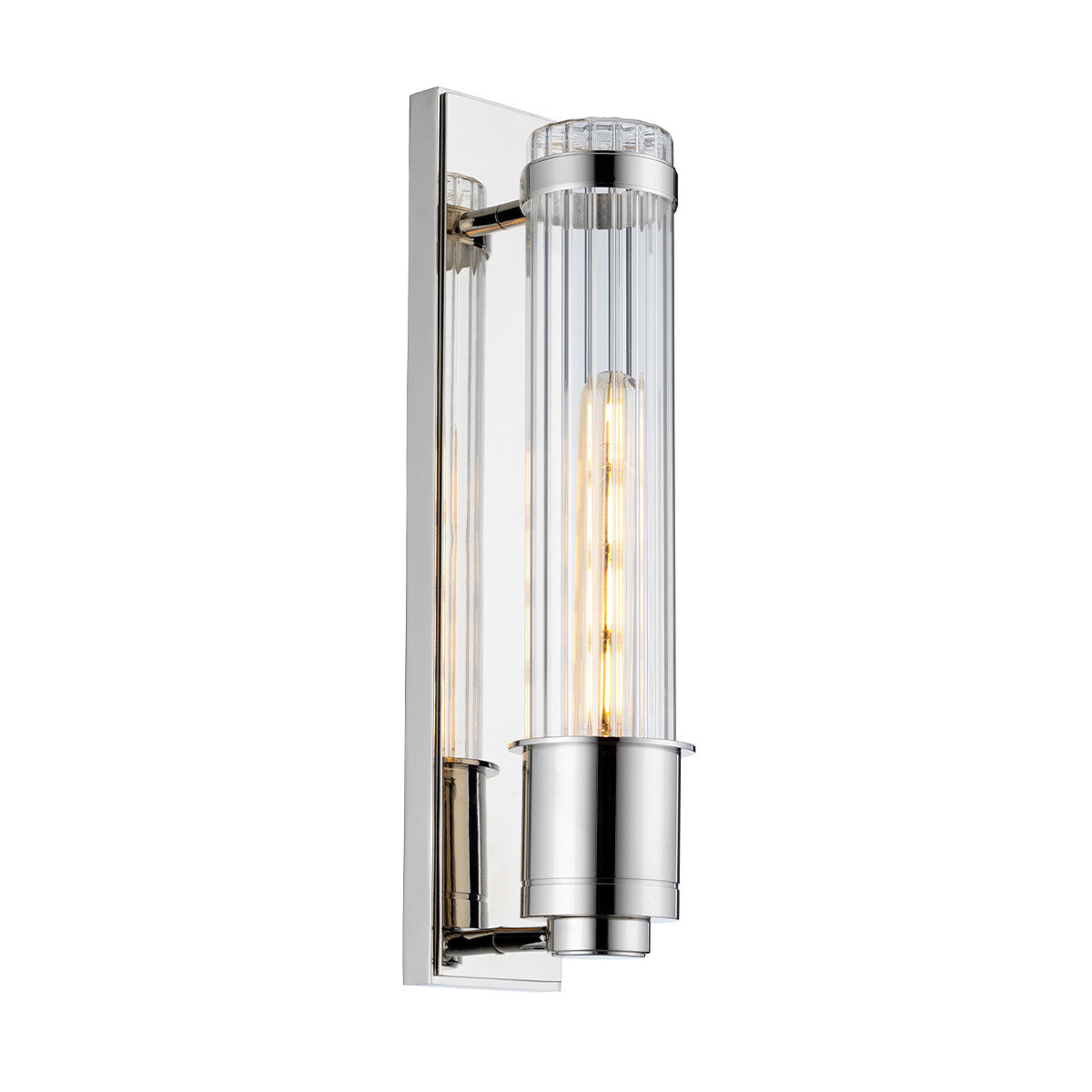 Lucas McKearn Wellington 1 Light Bath Light in Polished Chrome