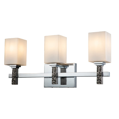 Lucas McKearn Jack 3 Light Bath Bar in Polished Chrome