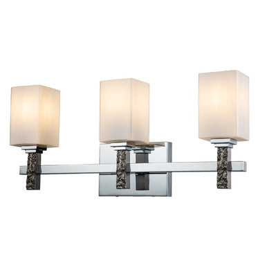 Lucas McKearn Jack 3 Light Bath Bar in Polished Chrome