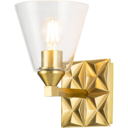 Lucas McKearn Alpha 1 Light Wall Sconce With Glass