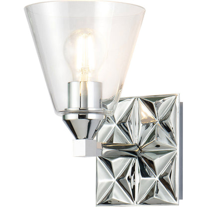 Lucas McKearn Alpha 1 Light Wall Sconce With Glass