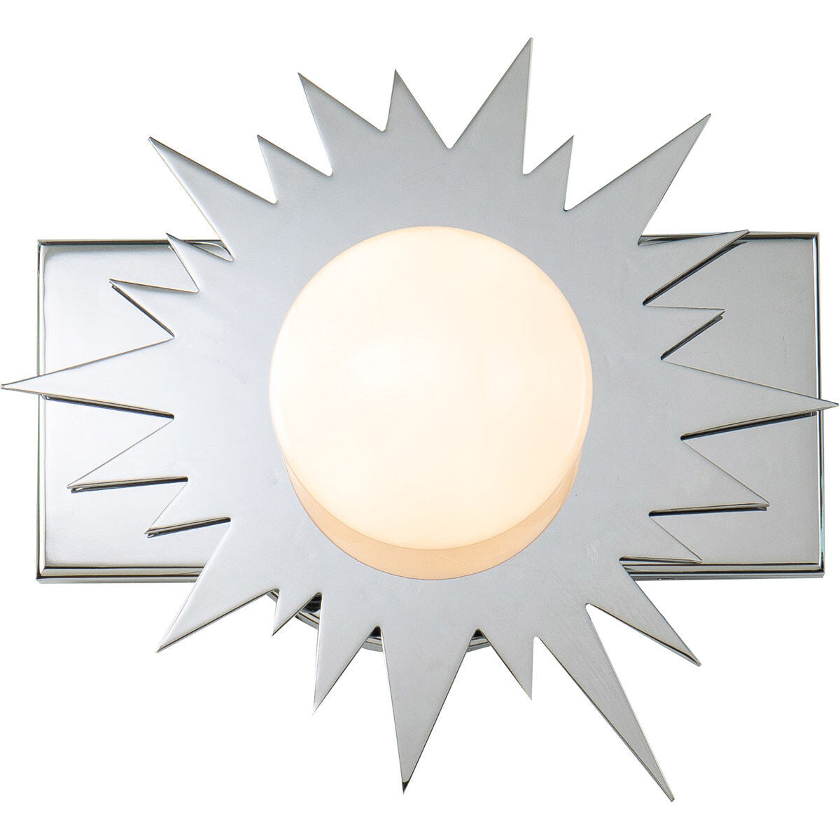 Lucas McKearn Soleil 1 Light Wall Sconce Star In Chrome