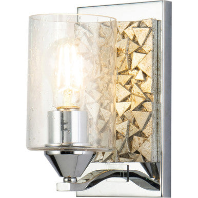 Lucas McKearn Bocage 1 Light Wall Sconce In Silver And Gold