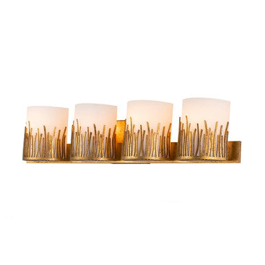 Lucas McKearn Sawgrass 4 Light Bath Bar in Gold