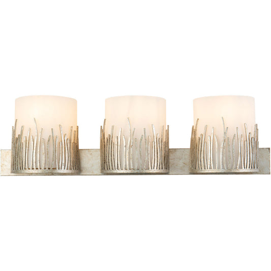 Lucas McKearn Sawgrass 3 Light Vanity In Distressed Silver