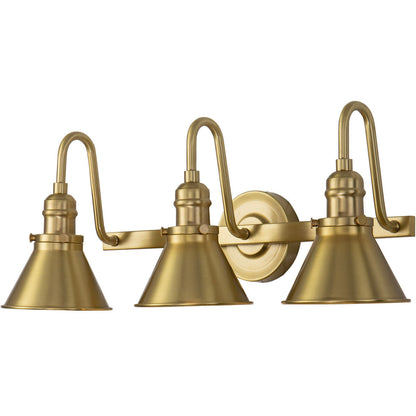 Lucas McKearn Provence 3 Light Retro Bath Vanity Light