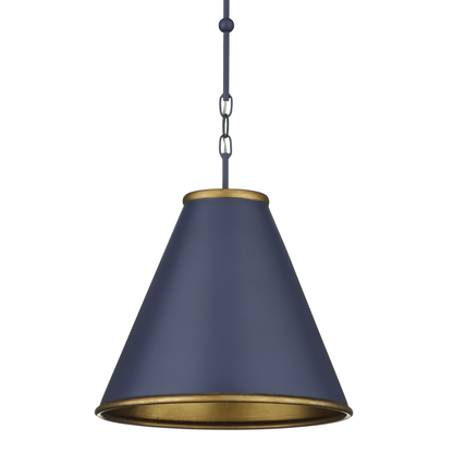 Currey & Co. Pierrepont Small Blue Pendant 9000-1102