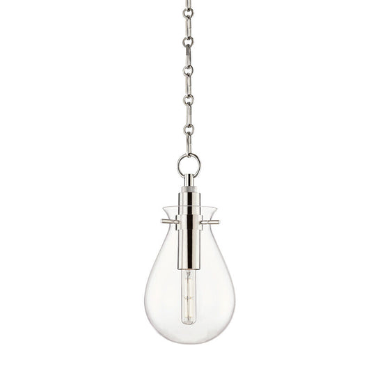 Hudson Valley Lighting Ivy Pendant in Polished Nickel BKO101-PN