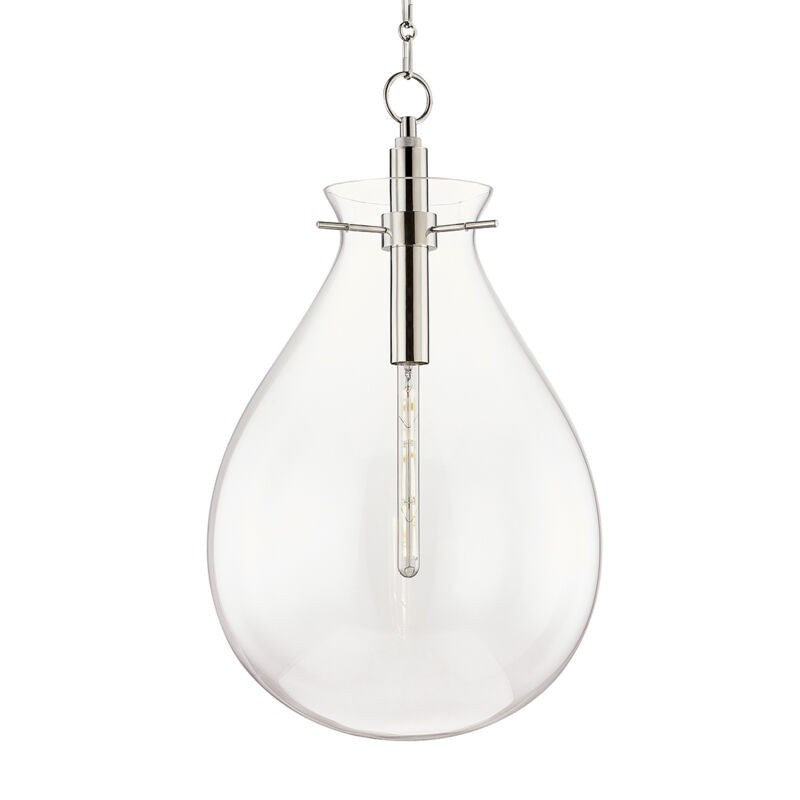 Hudson Valley Lighting Ivy Pendant in Polished Nickel BKO103-PN