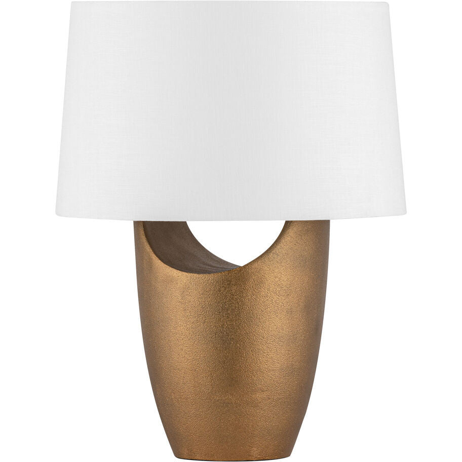 Hudson Valley Lighting Kamay Table Lamp in Aged Brass BKO1700-AGB