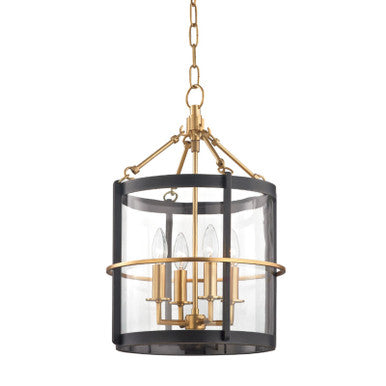 Hudson Valley Lighting Ren Lantern in Aged Old Bronze BKO200-AOB