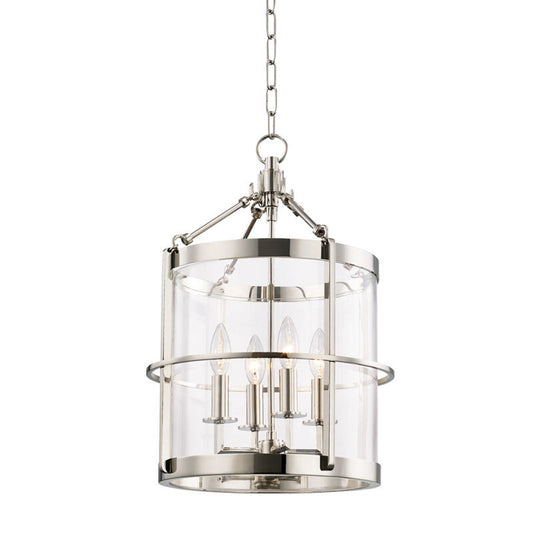 Hudson Valley Lighting Ren Lantern in Polished Nickel BKO200-PN