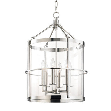 Hudson Valley Lighting Ren Lantern in Polished Nickel BKO201-PN