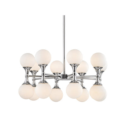 Hudson Valley Lighting Astoria Chandelier in Polished Chrome 3316-PC