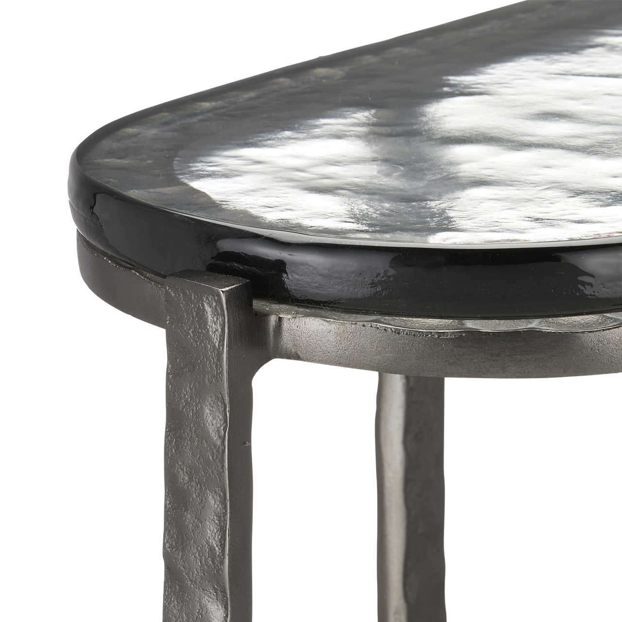 Currey & Co. Acea Graphite Side Table 4000-0159