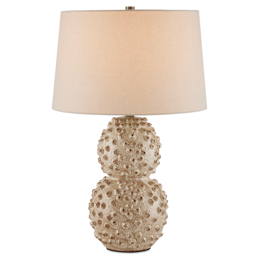 Currey & Co. 26.5" Barnacle Ivory Table Lamp 6000-0921