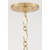 Hudson Valley Lighting Richie Lantern in Aged Brass/black BKO150-AGB/BK