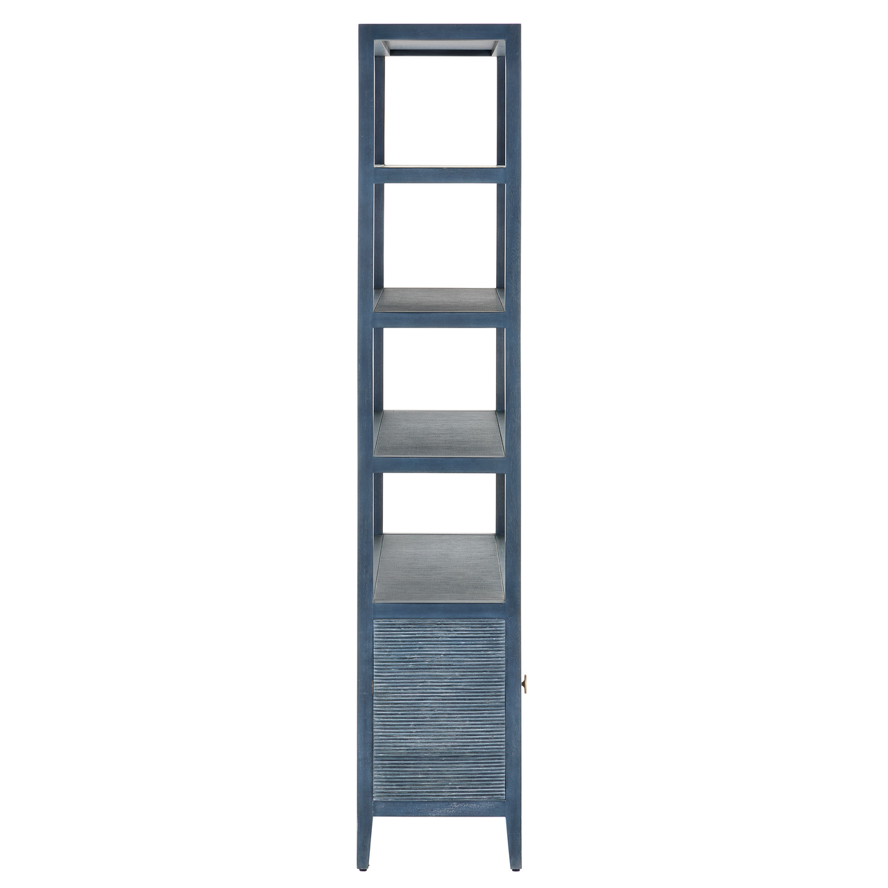 Currey & Co. Santos Vintage Navy Storage Etagere 3000-0265