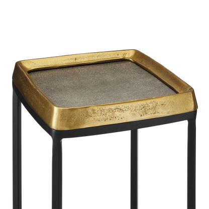 Currey & Co. Tanay Brass Accent Table 4000-0149