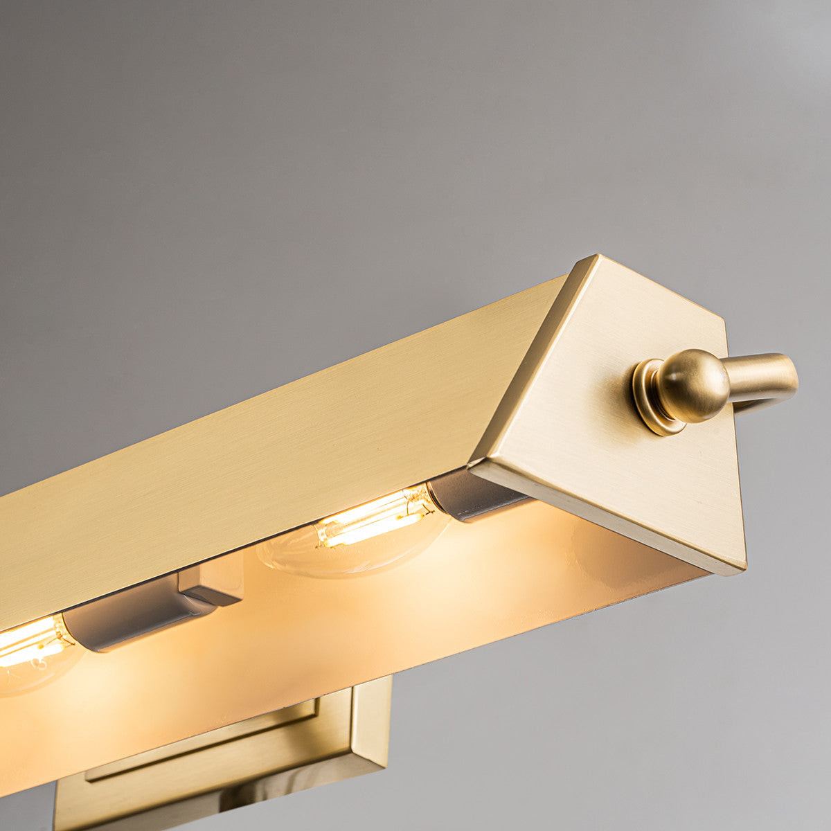 Lucas McKearn Cade Large Picture Light in Brushed Brass CADE-PLL-BB