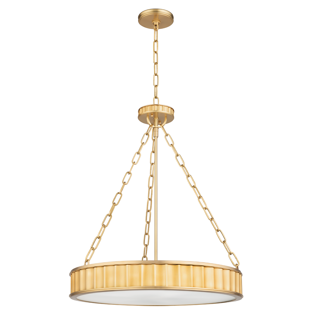 Hudson Valley Lighting Middlebury Pendant in Aged Brass 902-AGB