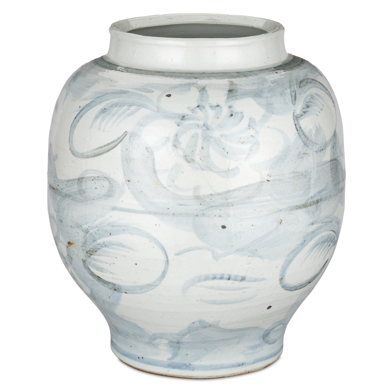 Currey & Co. 13.25" Ming-Style Countryside Preserve Pot 1200-0843