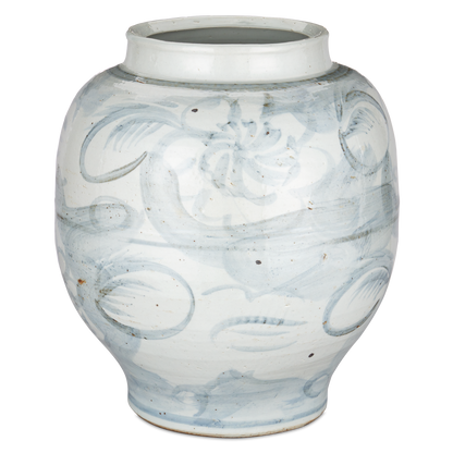 Currey & Co. 13.25" Ming-Style Countryside Preserve Pot 1200-0843