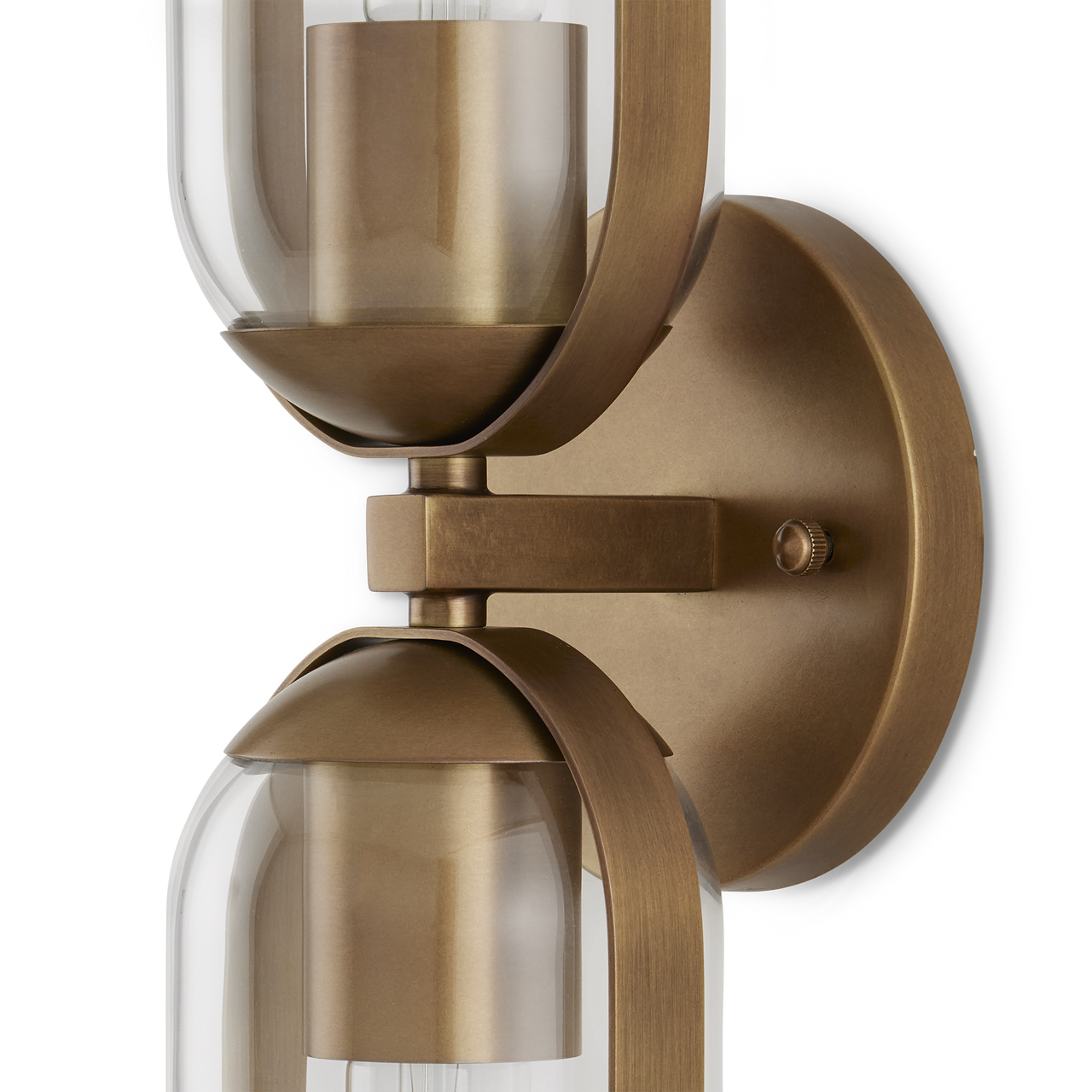 Currey & Co. Bonardi Brass Wall Sconce 5800-0027