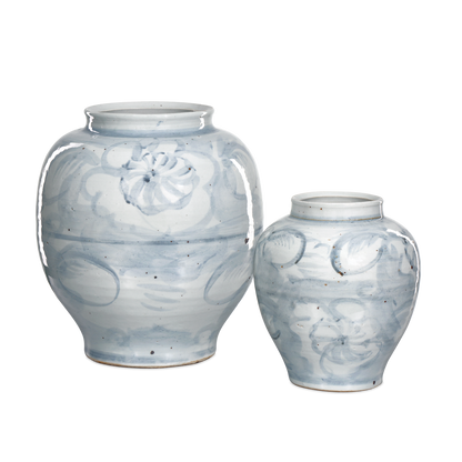 Currey & Co. Ming-Style Countryside Medium Preserve Pot 1200-0844