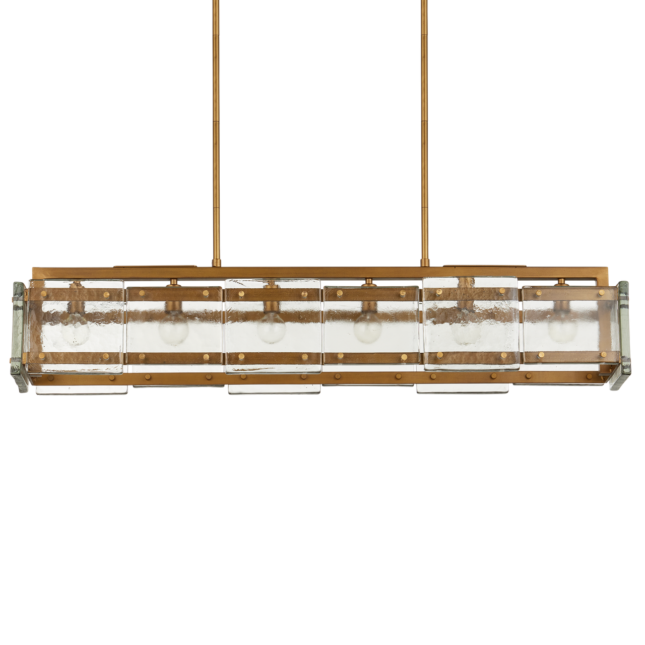 Currey & Co. Countervail Rectangular Chandelier 9000-1165