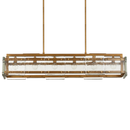 Currey & Co. Countervail Rectangular Chandelier 9000-1165