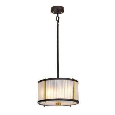 Lucas McKearn Corona 2 Light Flush in Bronze