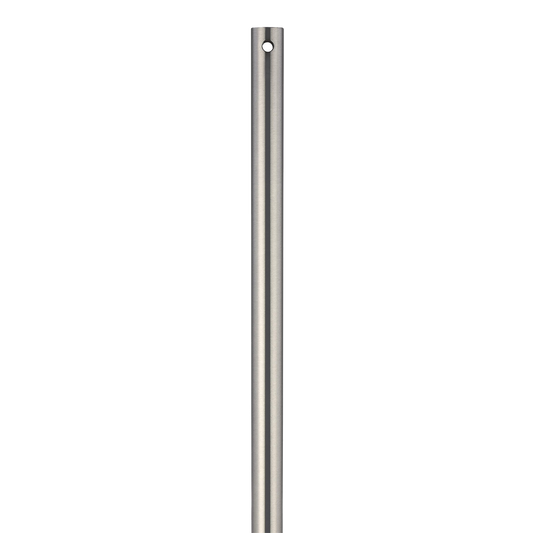 Generation Lighting  Fans 12" Downrod in Brushed Steel in Brushed Steel DR12BS