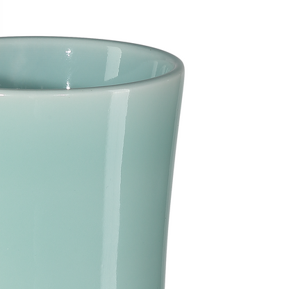 Currey & Co. Celadon Medium Green Straight Neck Vase 1200-0671