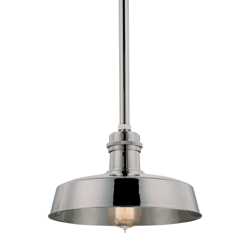 Hudson Valley Lighting Hudson Falls Pendant in Polished Nickel 8610-PN