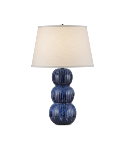 Currey & Co Salacia Table Lamp in Blue 6000-0960