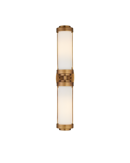 Currey & Co. Bowland Brass Bath Wall Sconce 5800-0044